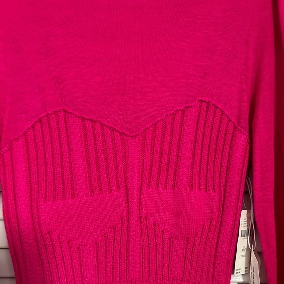 Anthropologie fuschia mini dress, MP, NWT - Picture 3 of 4